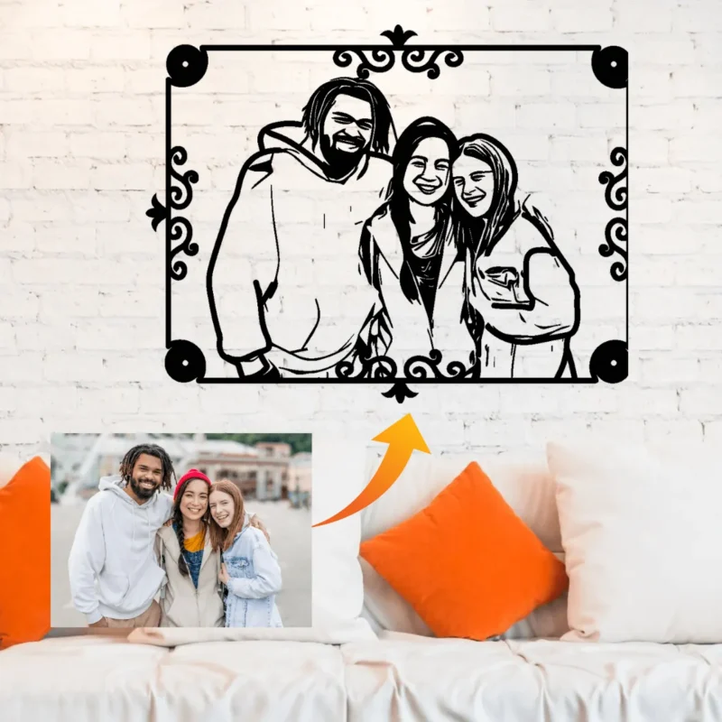 Artistic-Flourish-Border-Custom-Metal-Portrait-Wall-Art-34-d1