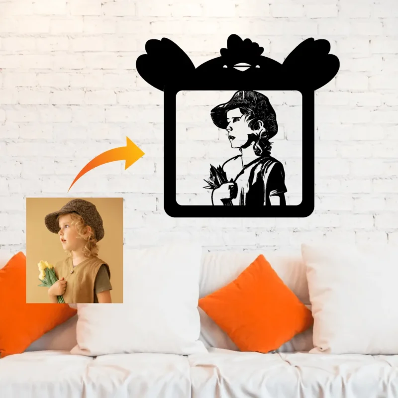 Cute-Owl-Frame-Custom-Metal-Portrait-Wall-Art-29-d1