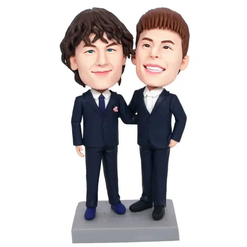 Best man good brother in suit custom drawing Bobbleheads-d1