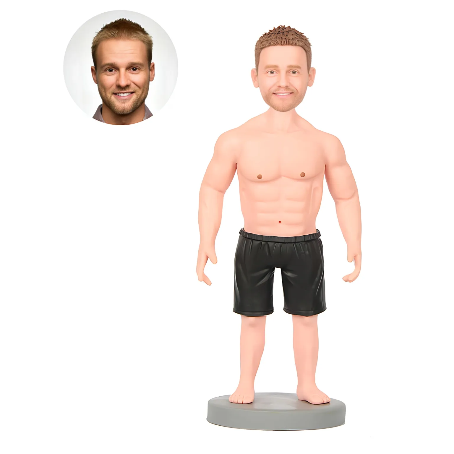 Fitness Male Custom Bobblehead - Image 3