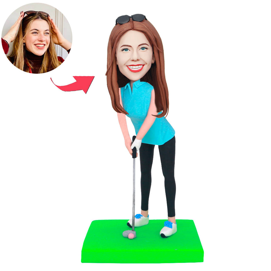 Recreational-golf-sports-bobblehead-doll