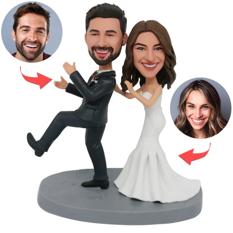 Wedding-Couple-Custom-Bobblehead-Duet-Dance