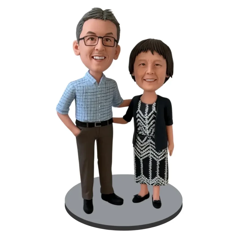 Custom Anniversary Bubble Heads-Create Your Own Bubble Heads-Handmade-Birthday or Anniversary Gifts