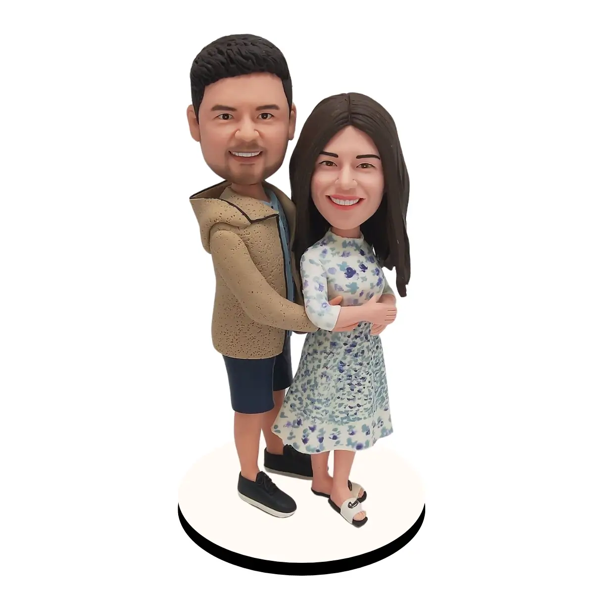 Custom Bobble Head Couples-Anniversary Gifts for Couples_Parents-Wedding Gifts