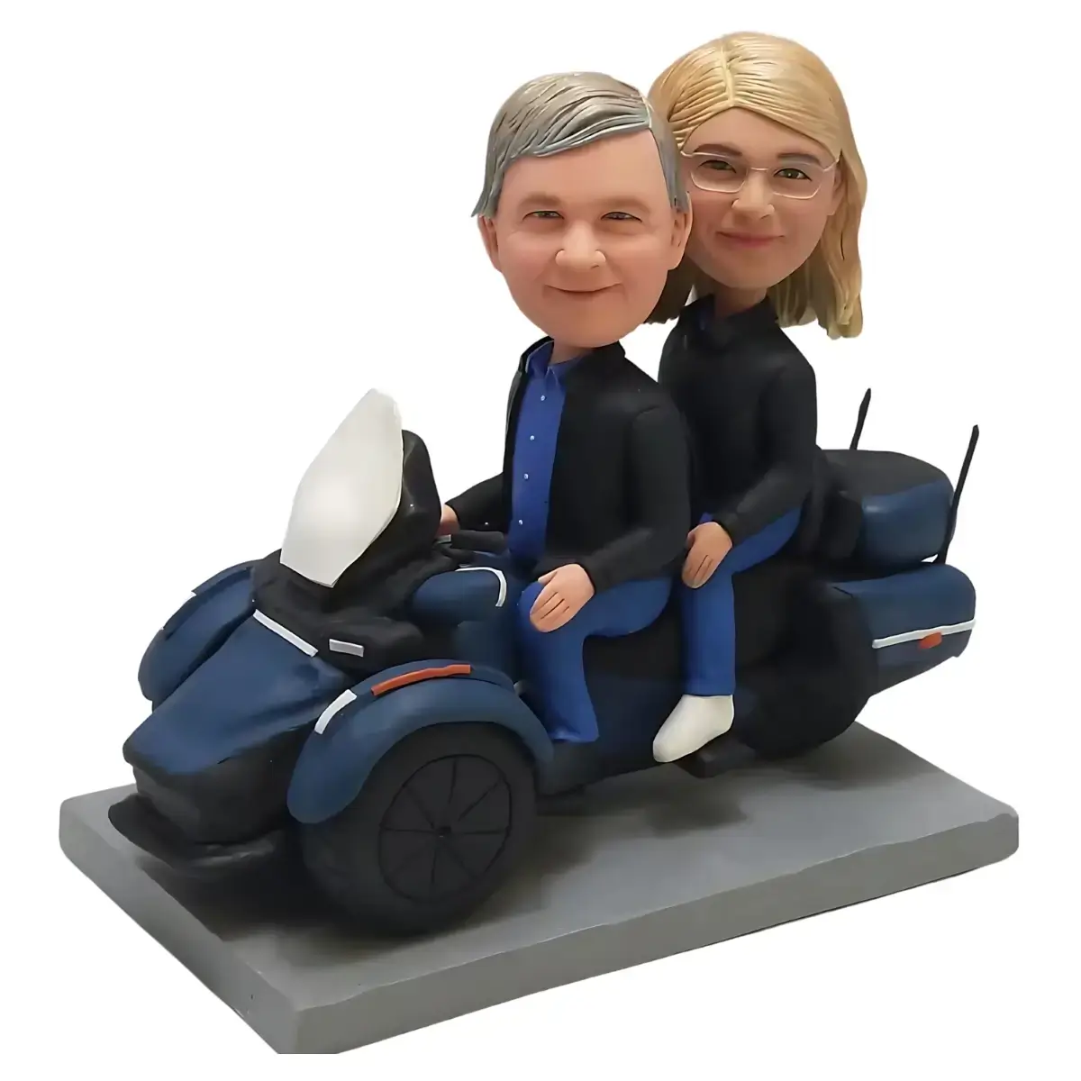 Custom Couple Bobble Head-Personalized Traditional Costume Figures for Cultural Celebrations and Anniversaries