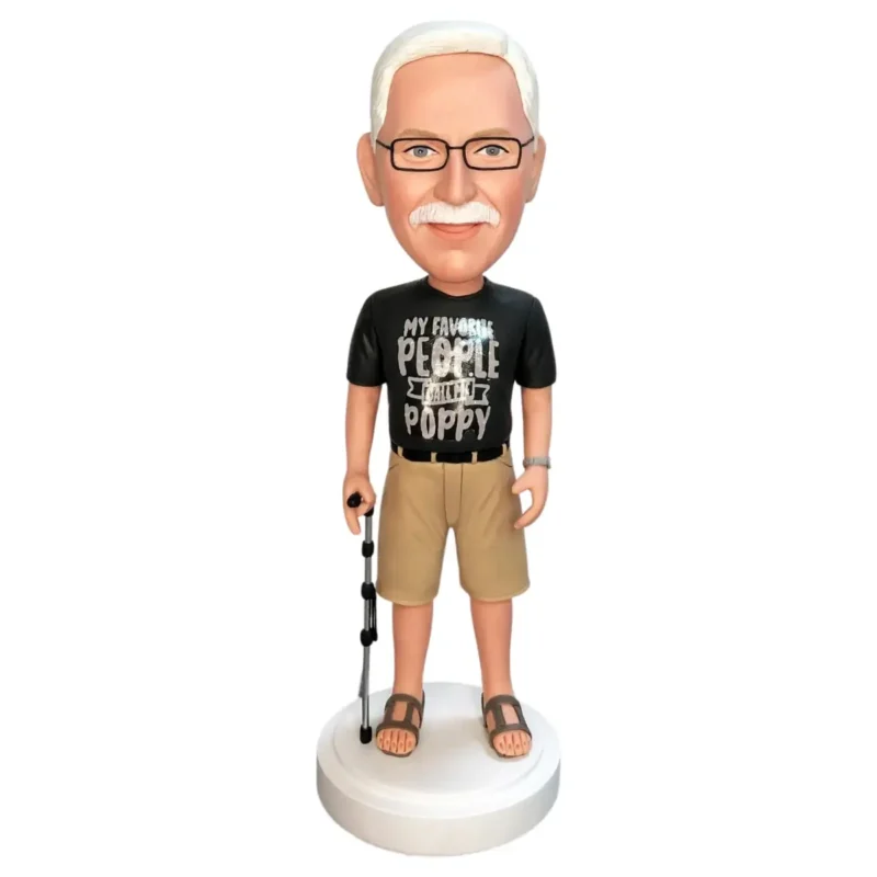 Custom Grandpa Bubble Head-Gift Dad-Unique Gift