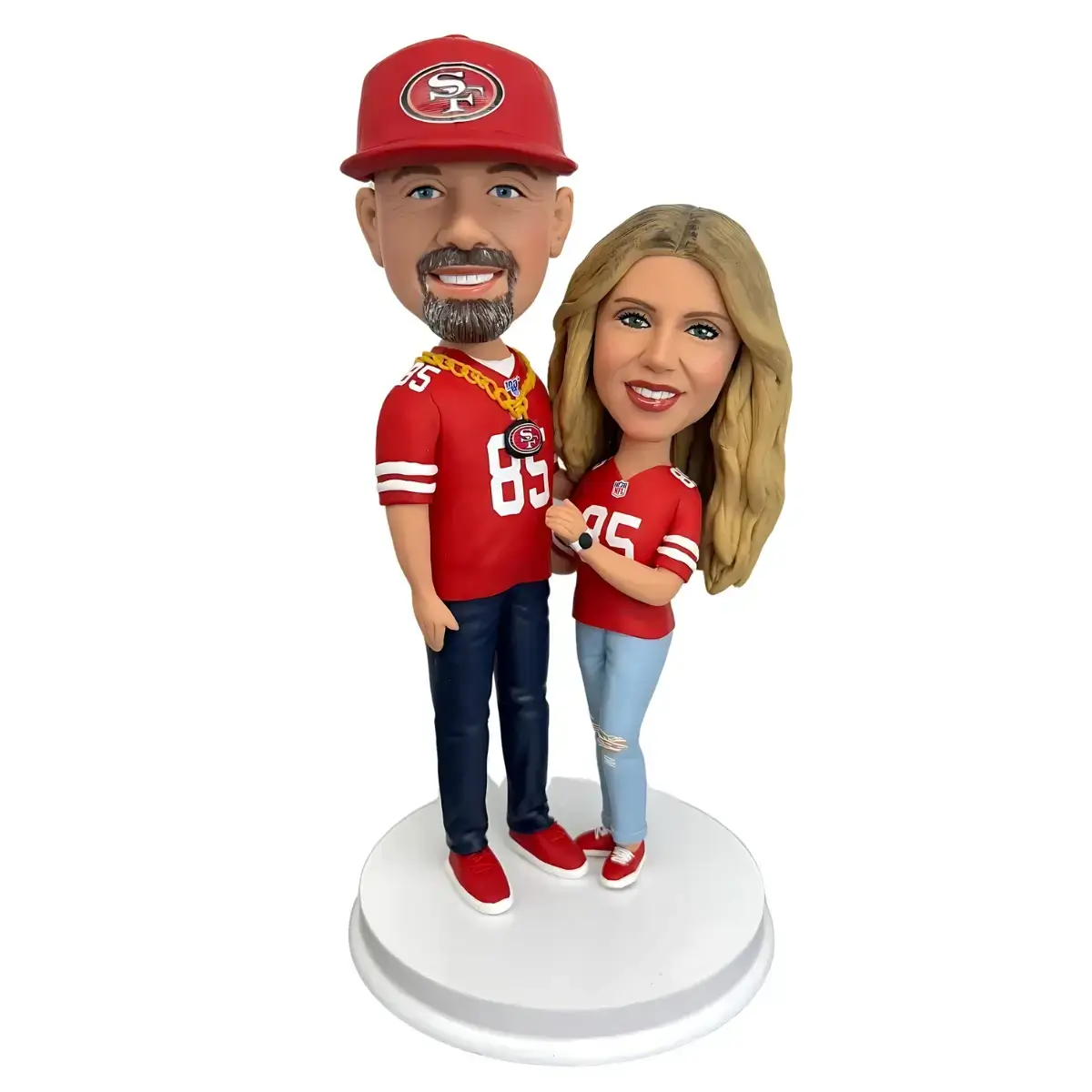 Custom red sportswear Couples-Champion Couples-Holiday Gifts