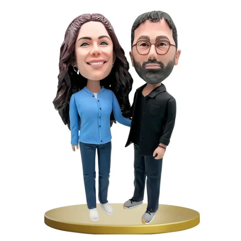 Personalized Wedding Gifts For Couples-Anniversary Gifts For Couples-Personalized Bobble Heads-Birthday Gifts-Funny Gifts