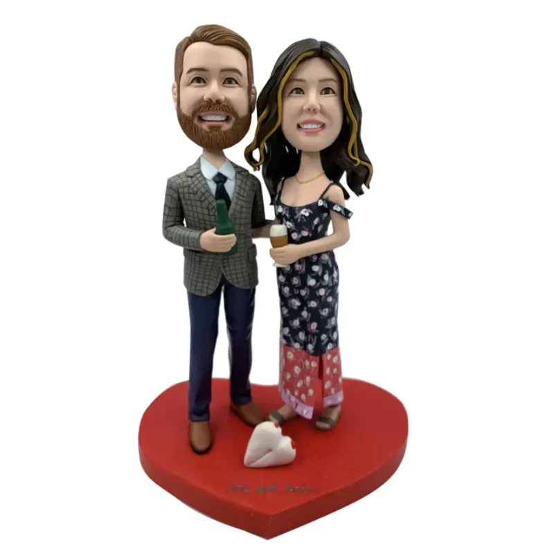 Valentine Gift Bobblehead for Couple