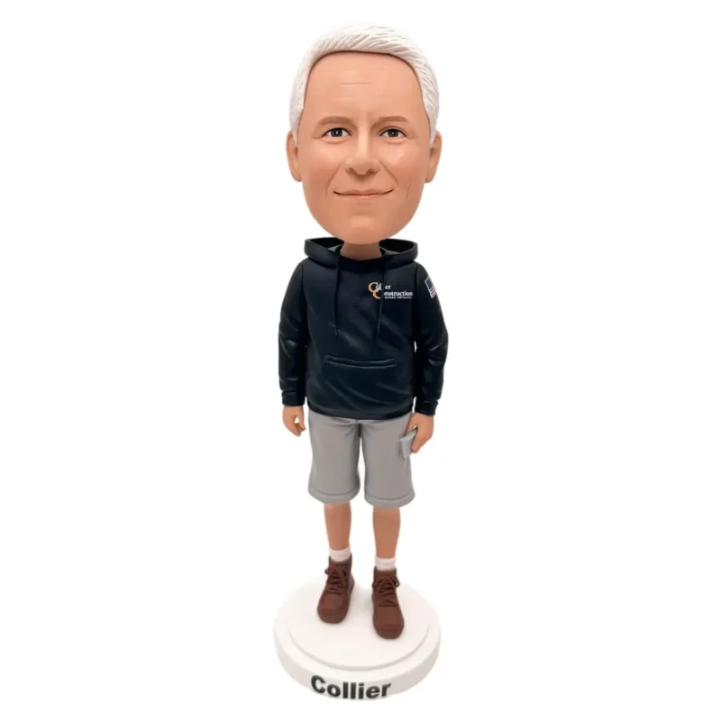 Custom Father Shakehead Doll Heads-Unique Gifts-Custom Retirement Chart