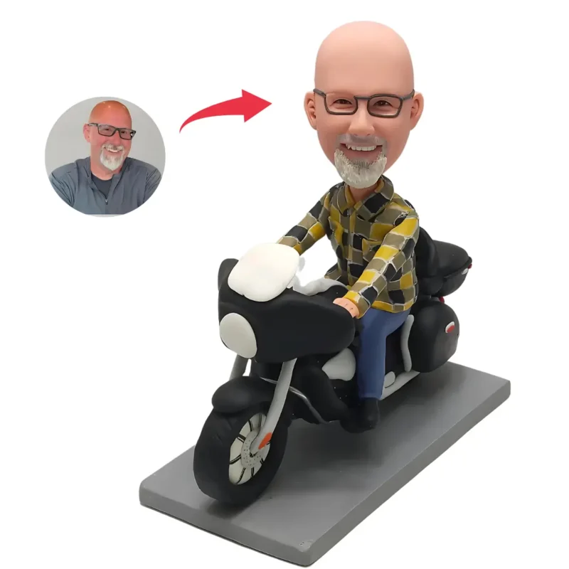 Handmade motorcycle figures-memorable and unique souvenirs and birthday gifts for cycling and road trips