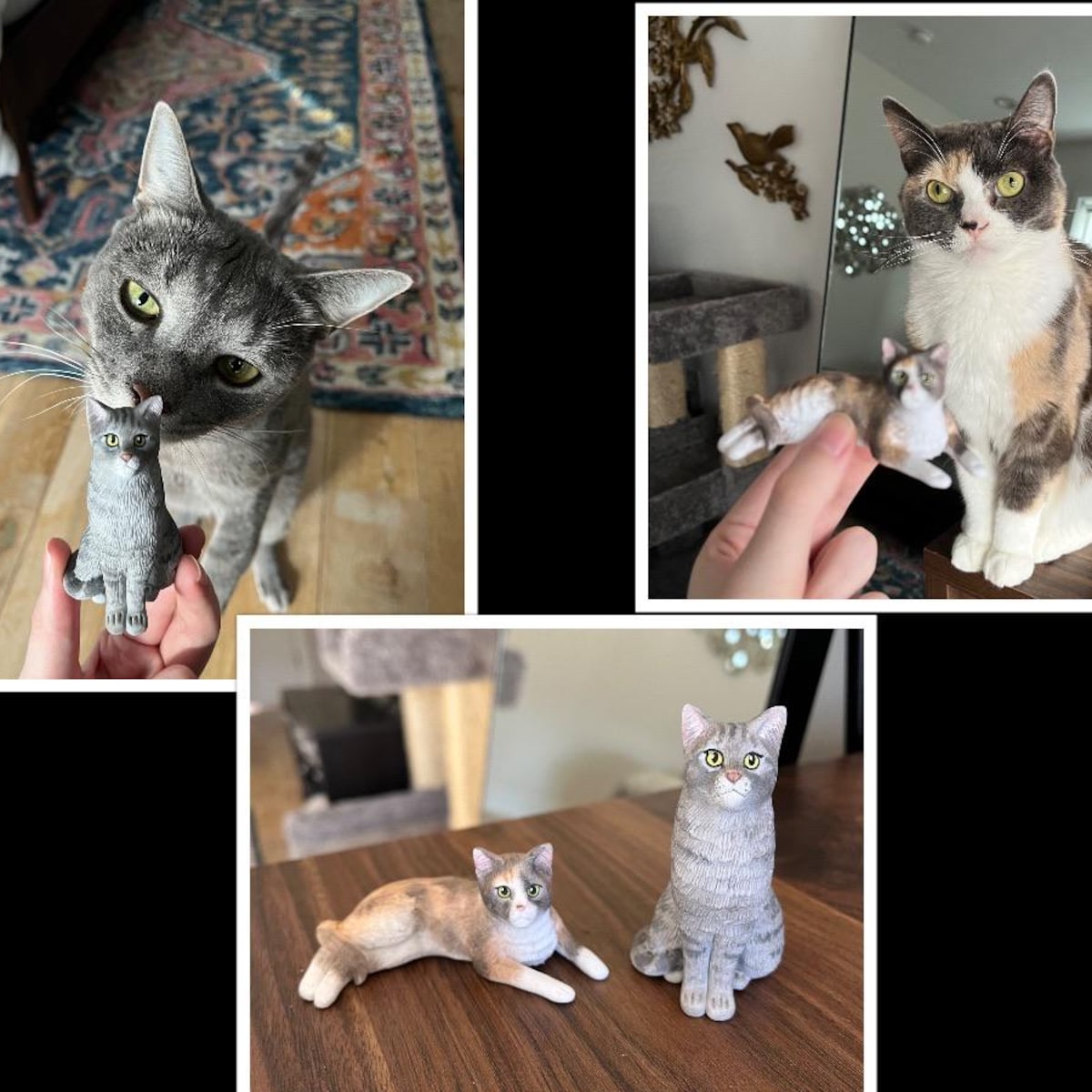 Fully Custom Cat Pet Bobblehead photo review